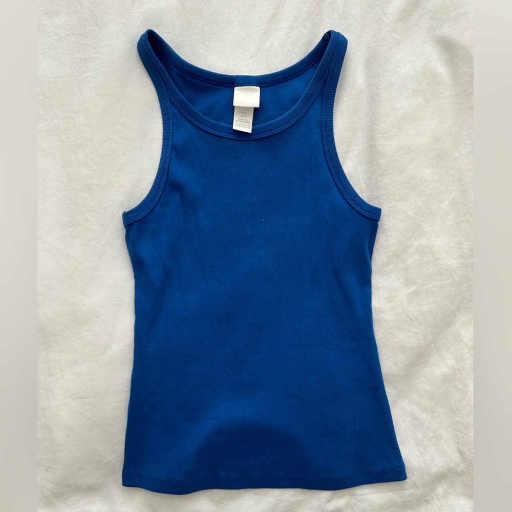H&M blue tank